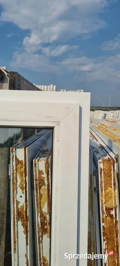OKNA KacprzaK OKNO PCV 79X160 Używane Plastikowe lubelskie Lublin sprzedam