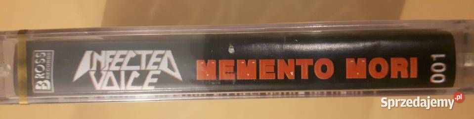 INFECTED VOICE Memento Mori 1993 kaseta magnet 1 płyta Lutomiersk sprzedam