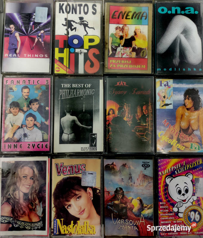 kasety magnetofonowe z muzyka rozrywkowa Wrocław