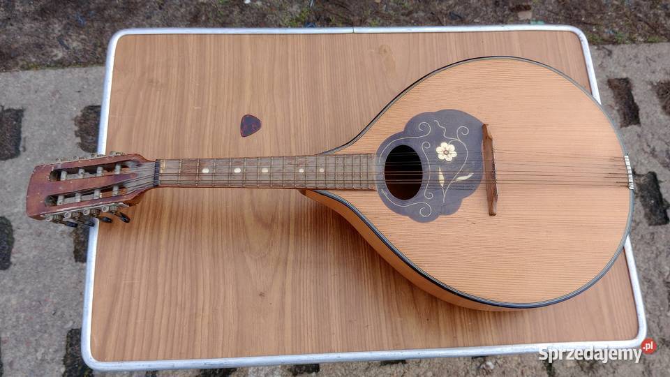 Stara ładna mandolina ośmiostrunowa Łódź sprzedam