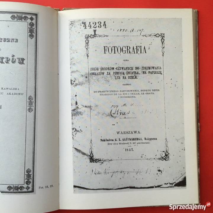 192 Szkice z Dziejów Fotografii XIX Wieku Szczecin