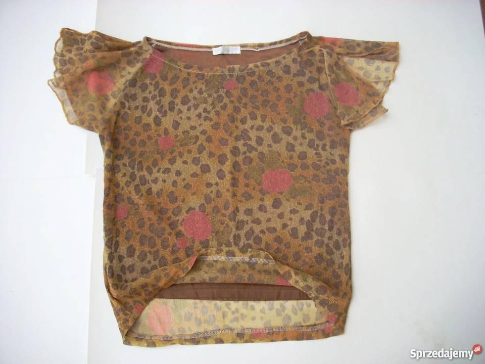 Złotawa Panterka Bluzka Elegancka 38 40 Nowy Sącz