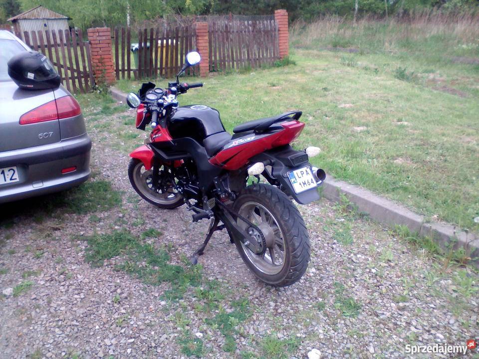 ZIPP XRACE 12550cmm modyfikacjach mocno nieuszkodzony Lublin