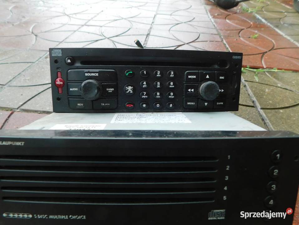 peugeot radio 96527455XT M5658 WYSYŁKA Żory