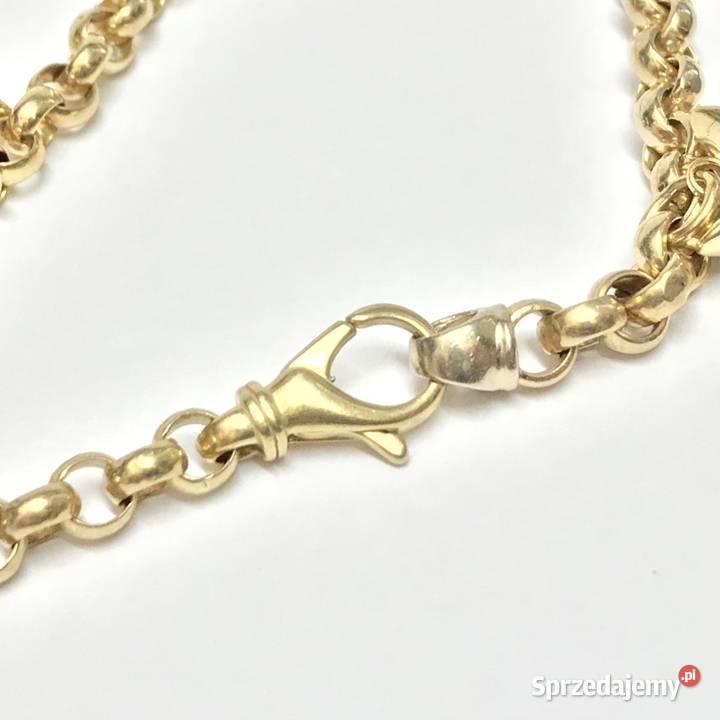 Złota BRANSOLETKA damska 18K cudne OZDOBY piękna sprzedam