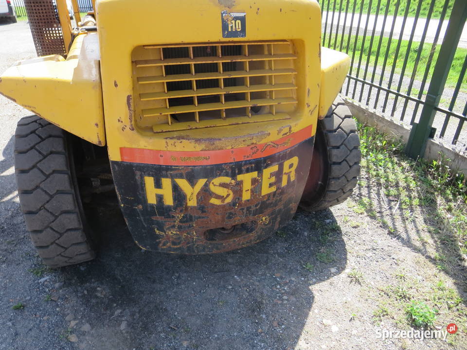 WÓZEK WIDŁOWY HYSTER H110F CHALLENGER 6TON Wąchock