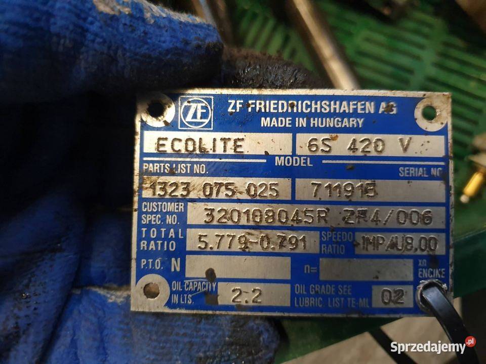 OBUDOWA SKRZYNI OPEL MOVANO III L3H2 RWD 6S420V Lipno