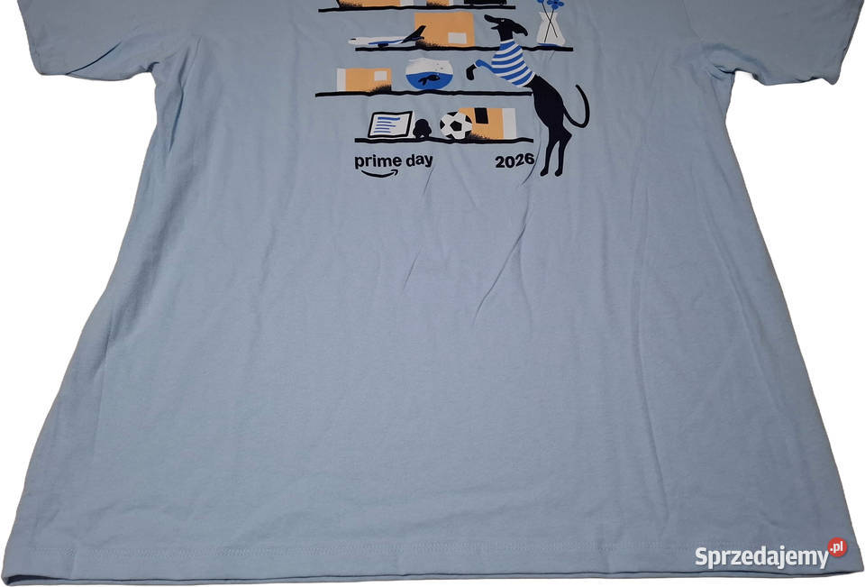 Koszulka krótki rękaw TShirt Amazon XL Prime Day Czeladź