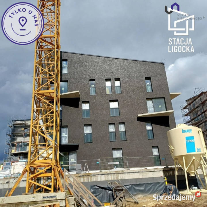 Mieszkanie 557m2 3 pokoje Katowice Ligocka śląskie