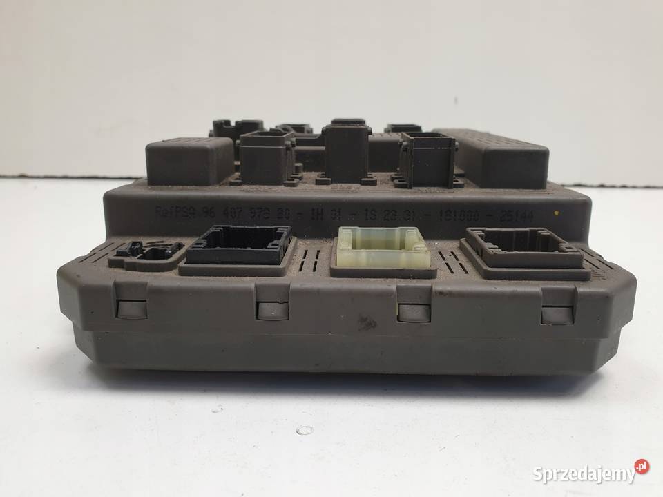 Peugeot 607 22 MODUŁ BSI Skrzynka bezpieczników Chełm sprzedam