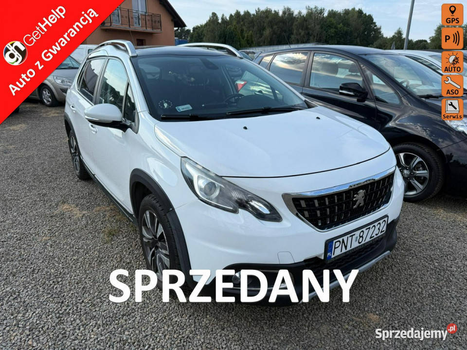 Peugeot 2008 Klimatronic navi dach panoramiczny ogranicznik prędkości Zbąszyń