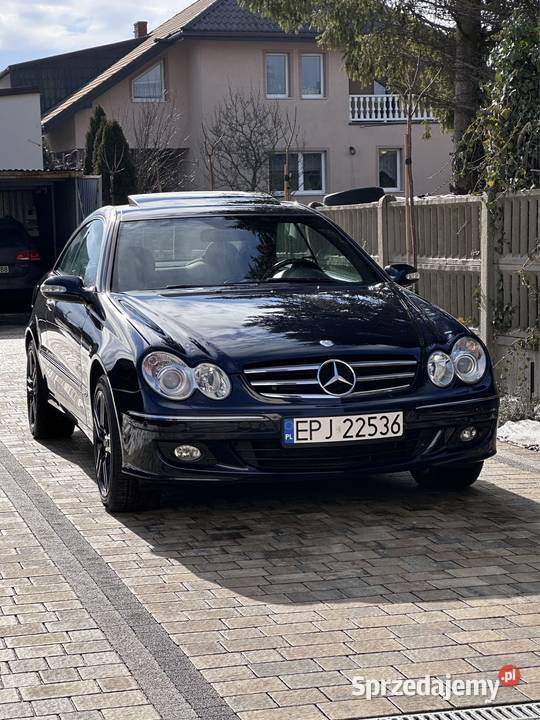 Mercedes CLK 350 w209 avantgarde świeży rozdząd łódzkie Trębaczew
