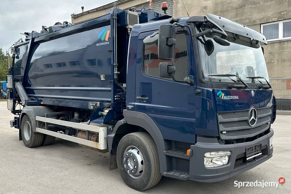 Mercedes Atego śmieciarka do segregacji 12m3 automatyczna świętokrzyskie Nowiny