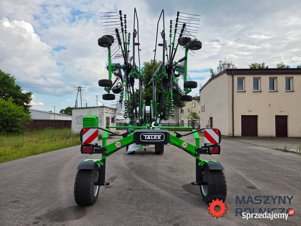 TALEX ZK800 Zgrabiarka Dwukaruzelowa 68M78M Strzegowo sprzedam