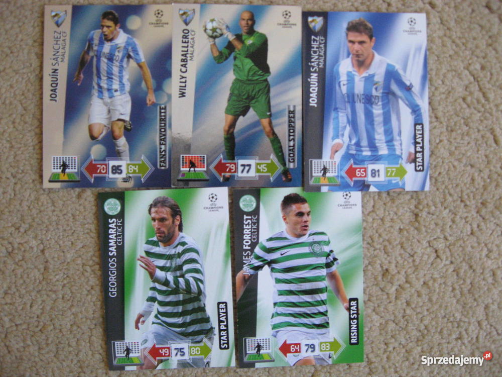 karty Adrenalyn XL Uefa champions league update Bydgoszcz