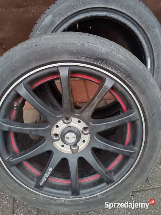 Komplet Felgi GTR Sport 21545 R16 2 opony podlaskie