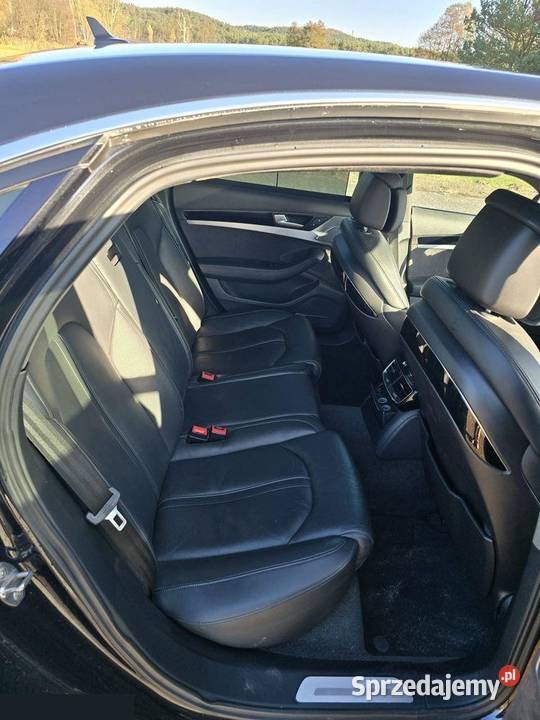 Audi A8 30 TDI 258 clean diesel Quattro koniec Poźrzadło