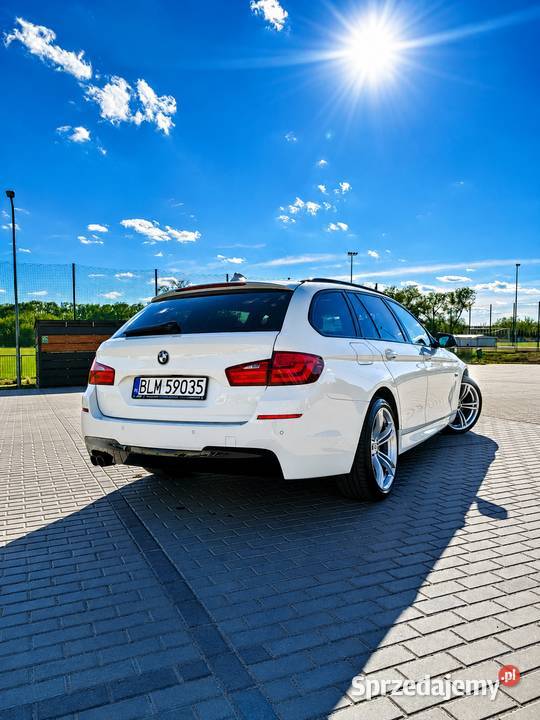 BMW f11 530D RWD MPakiet Shadowline 8hp Łomża sprzedam