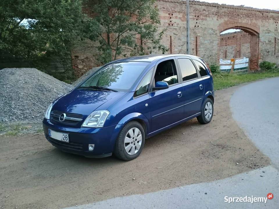 Opel Meriva 16 benzyna sprawna klimatyzacja 1600cm3 sprzedam