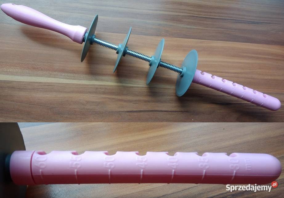 wałek regulowany do cięcia ciasta na paski 4 Dom i Ogród dolnośląskie Oleśnica