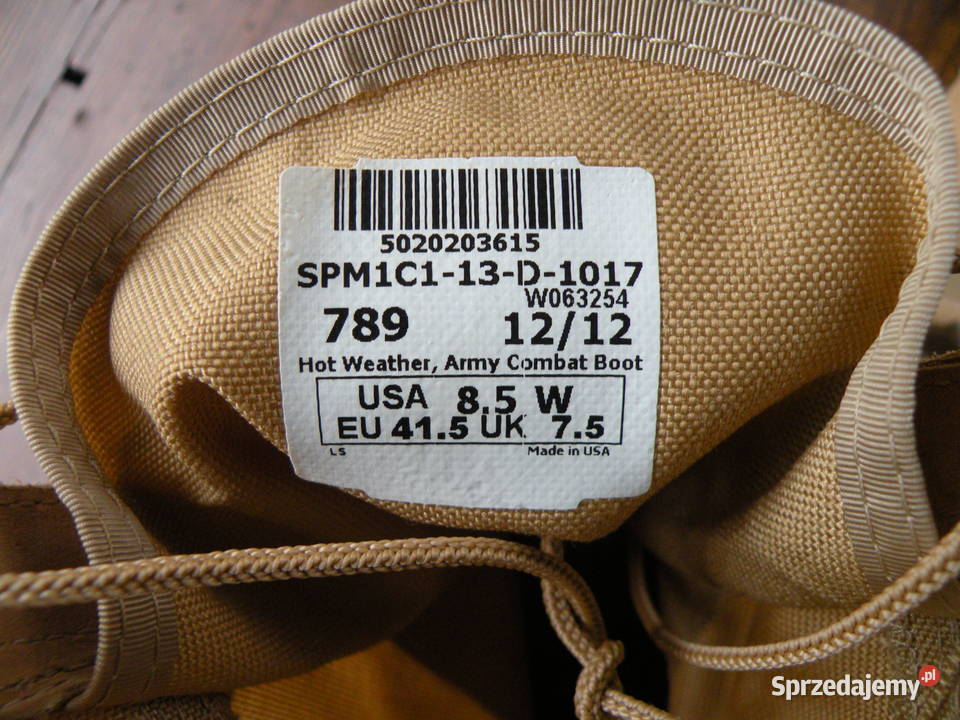 Buty Combat Hot Weather 85W Tan dolnośląskie Wrocław sprzedam