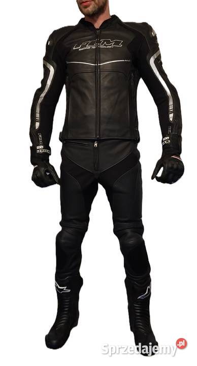 dwuczesciowy kombinezon motocyklowy z garbem FLM