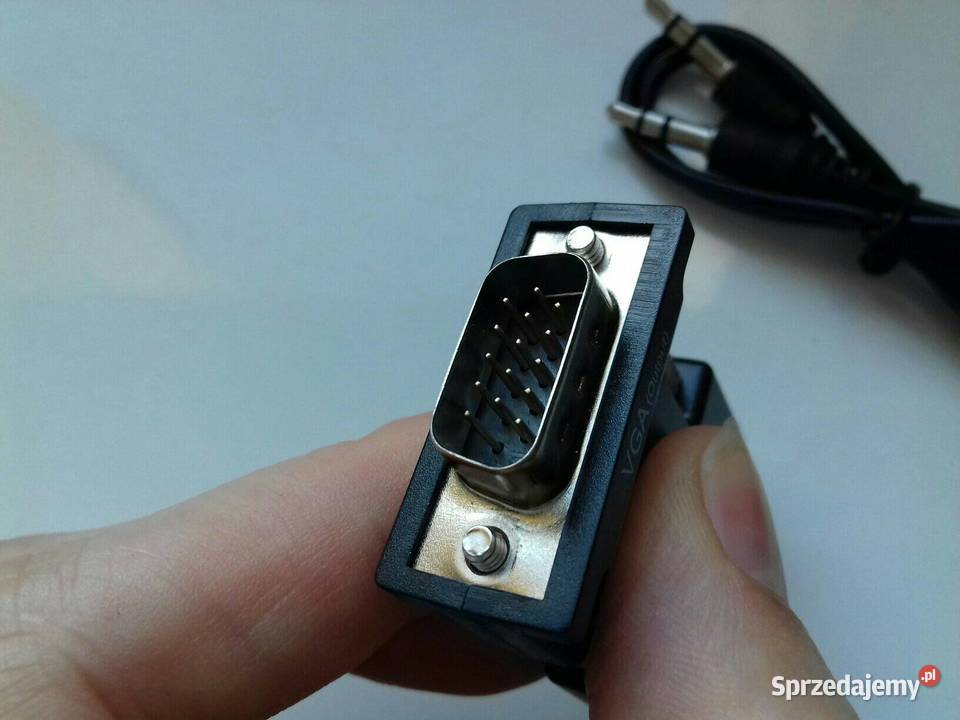 Konwenter sygnału z HDMI do VGA 1080pAudio DSub Bydgoszcz