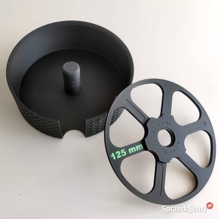 Pudełko pojemnik na tarcze do cięcia 125 mm etui Tuchola