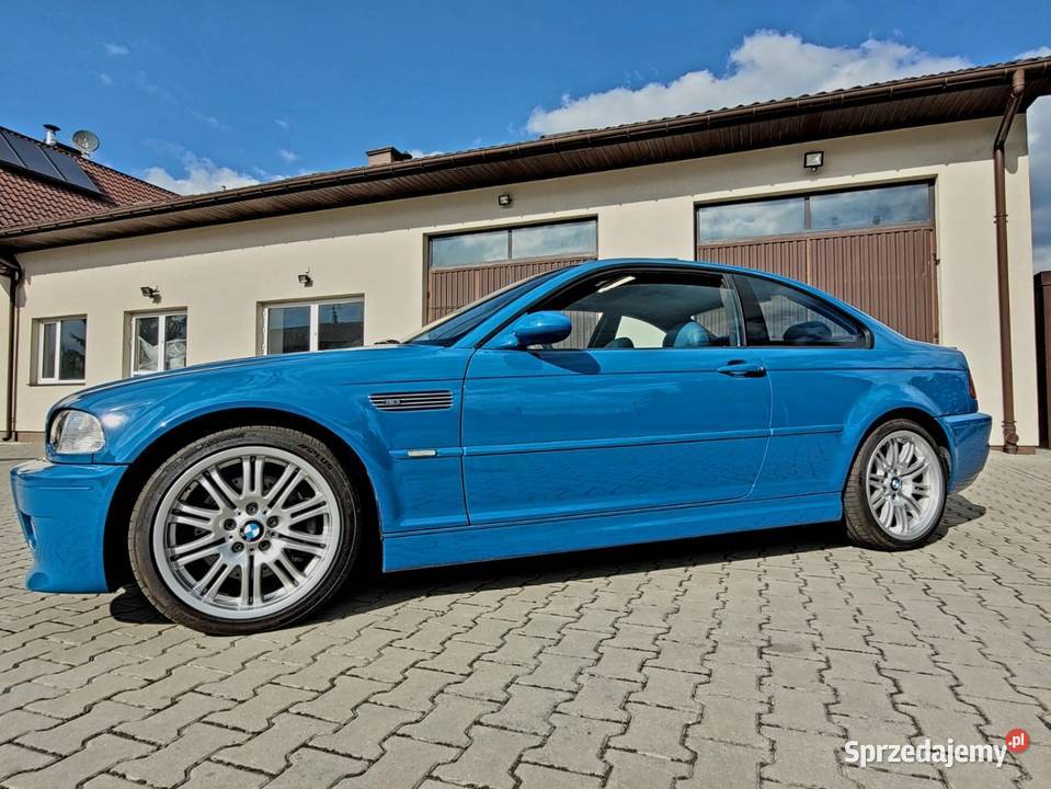 BMW E46M3 Laguna Seca Blue ESP małopolskie Nowy Sącz