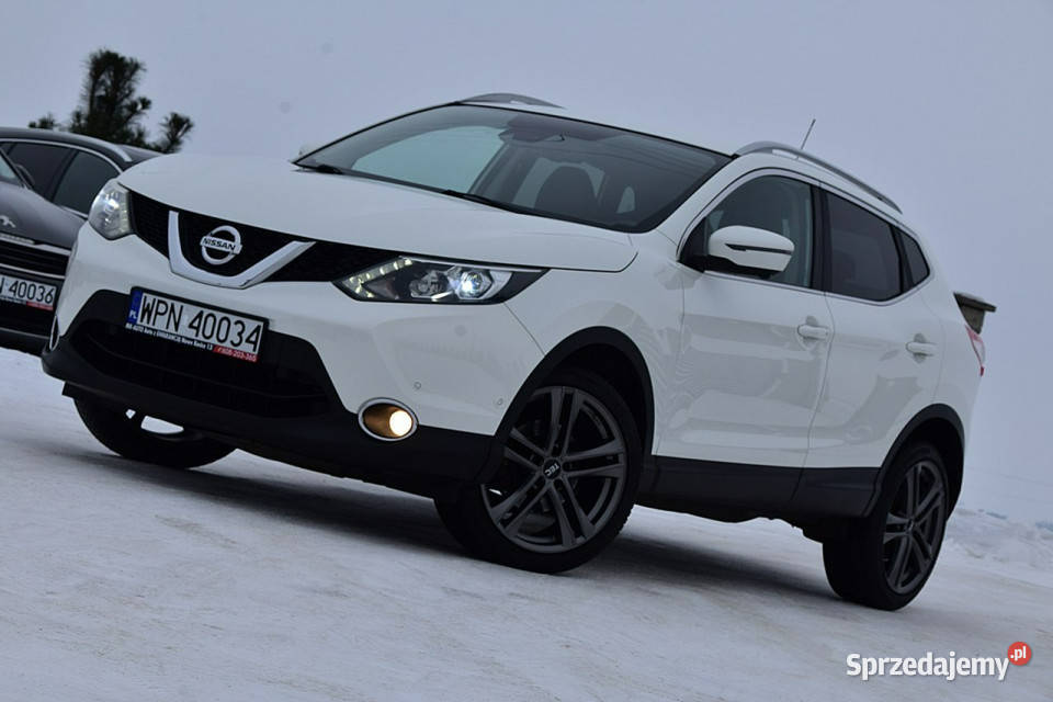 Nissan Qashqai 16DIGT 163 Skóra Led Navi Kamera nieuszkodzony Samochody osobowe Nowe Kucice