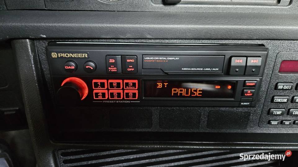 Radio Pionieer SXT c10 VINTAGE 1din bmw audi JDM Wrocław