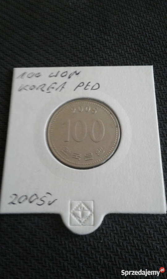 100 Won 2005 rKorea Południowa