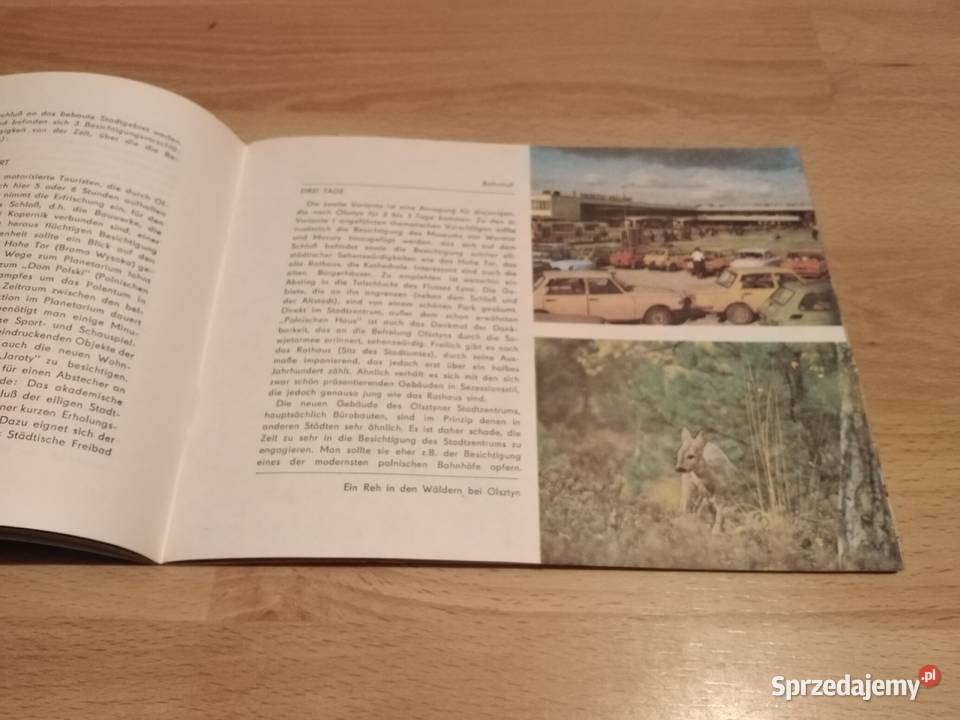 Przewodnik Album Olsztyn Ladt Ein 1980 Wałbrzych