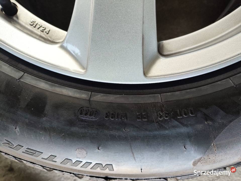 Koła alufelgi 17 5x1143 nowe opony zimowe 21565 Gowarczów sprzedam