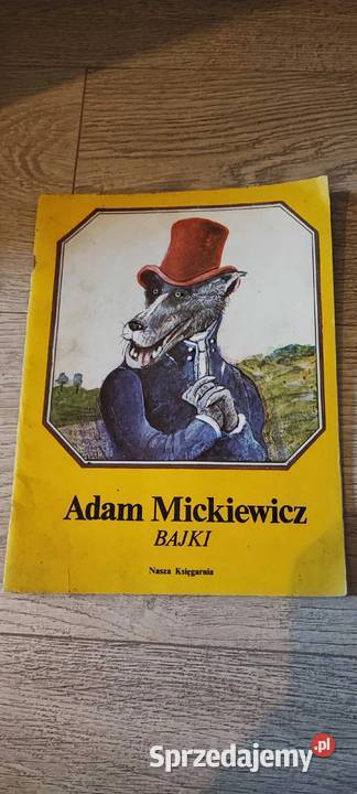 Książka Adam Mickiewicz Bajki Kraków sprzedam