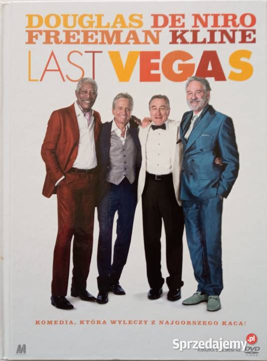 Last Vegas DVD Robert De Niro Morgan Freeman Łódź