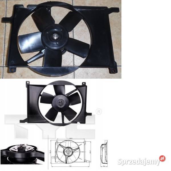 Obudowa Osłona Wspornik Wentylator Wiatrak Opel Zawadzkie