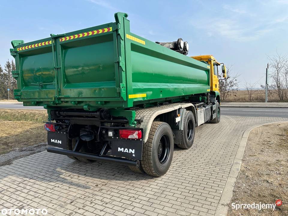MAN TGA 33430 6x4 HDS Hiab 166D2 Duo Hydroburta diesel podlaskie