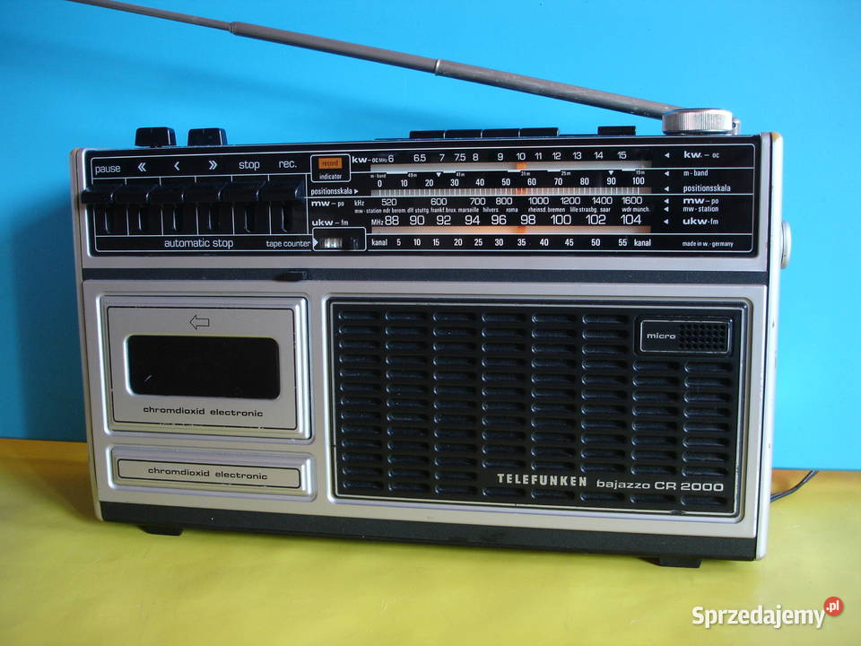 TELEFUNKEN BAJAZZO CR2000 lubuskie