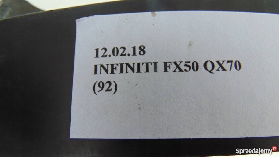 WENTYLATOR CHŁODNICY KOMPLET INFINITI FX50 QX70 wentylatory chłodnicy Nowy Tomyśl