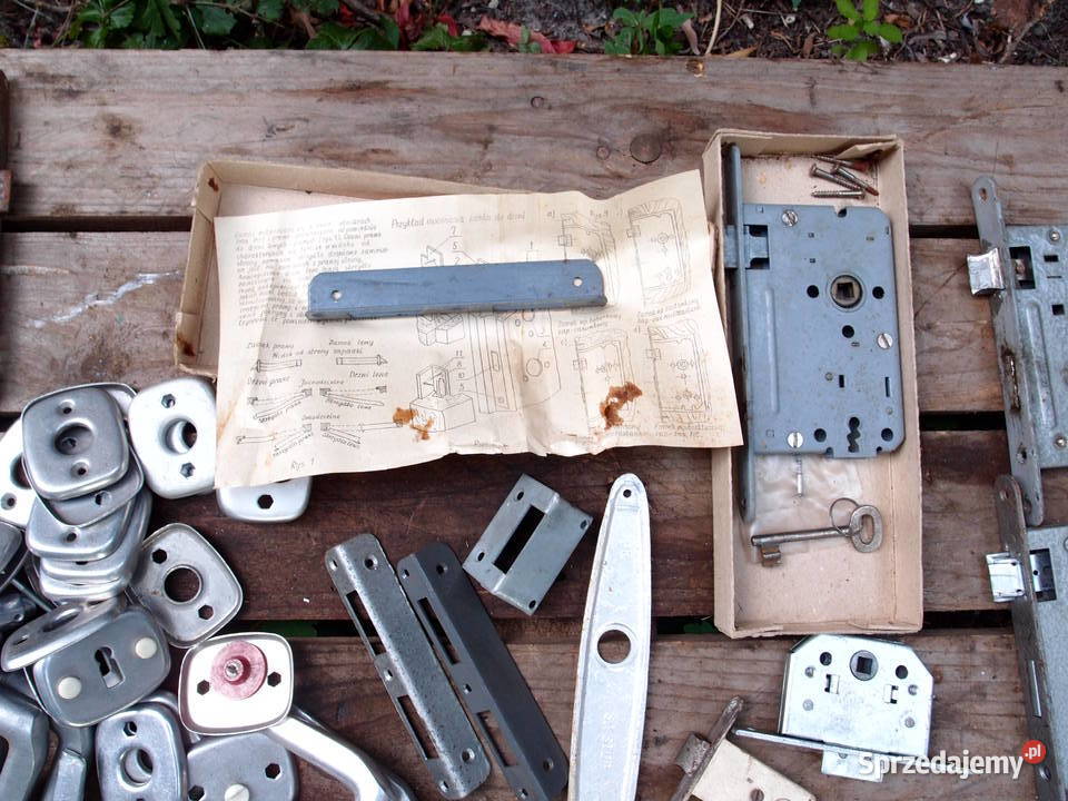 Zamki do drzwi wkładki zamki wpuszczane różne łódzkie