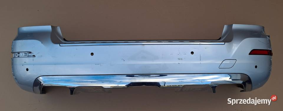 MERCEDES GLK W204 LIFT ZDERZAK DOKŁADKA CHROM lubuskie Bieleń
