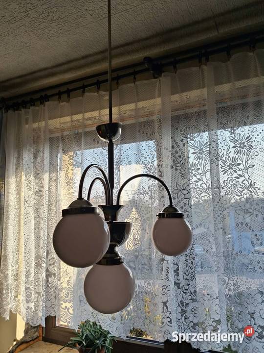 Żyrandol Art deco śląskie Cieszyn