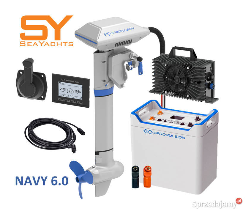 Silnik zaburtowy ePropulsion NAVY 60 KOMPLET Pozostałe Wrocław