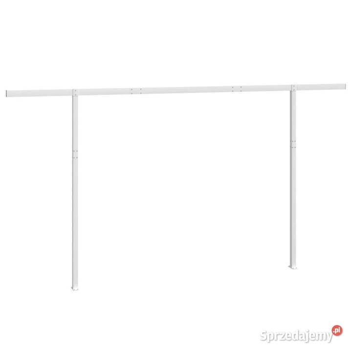 Zestaw słupków do markizy biały 450x245 żelazo Meble ogrodowe mazowieckie