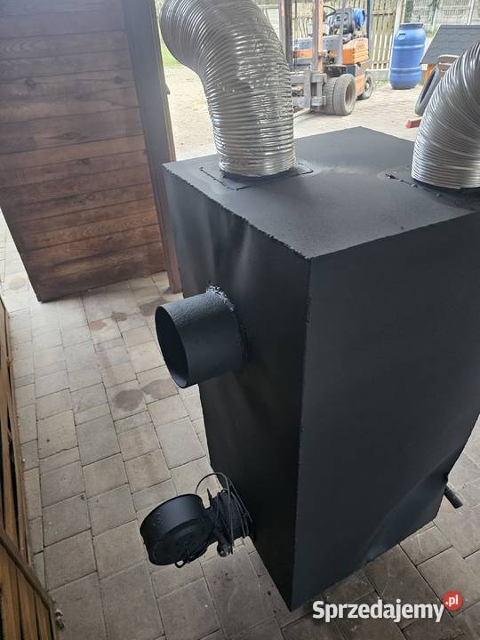 Piec nadmuchowy 26 kW Okrągłe palenisko Do łódzkie