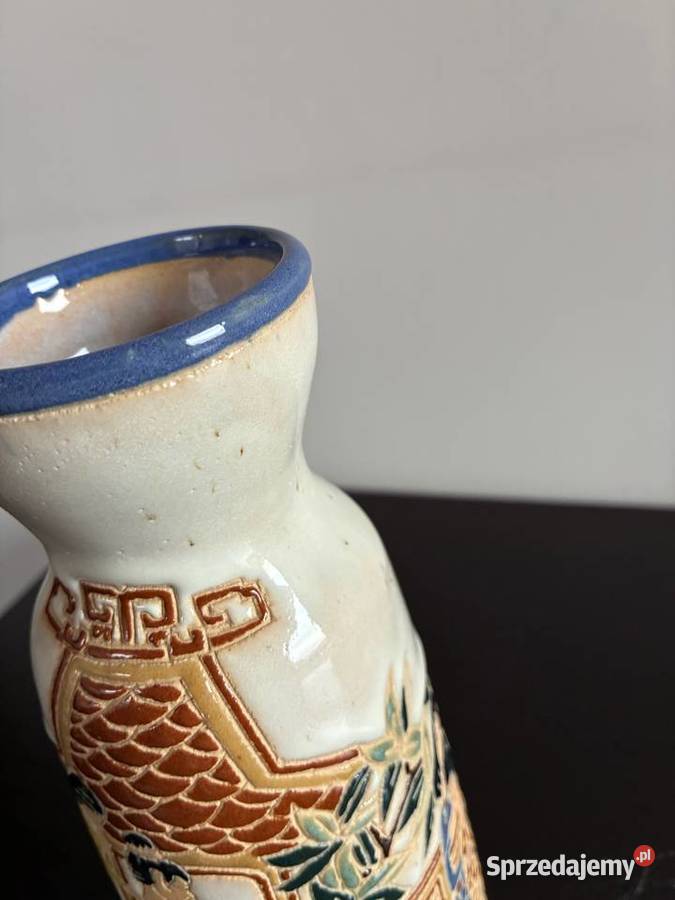 Wazon z japońskimi zdobieniami Wazony Elbląg