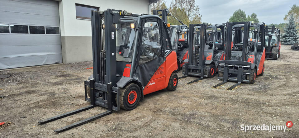 Wózek Widłowy Linde H35D Diesel 2012 Triplex Wózki widłowe Małkinia Górna