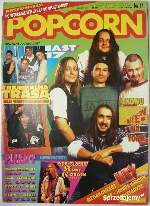 CZASOPISMA PRASA POPCORN 1994 1995 WYPRZEDAŻ Bydgoszcz
