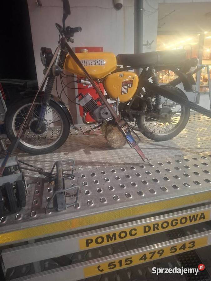 Simson s51 zarejstrowany do remontu Kielce sprzedam